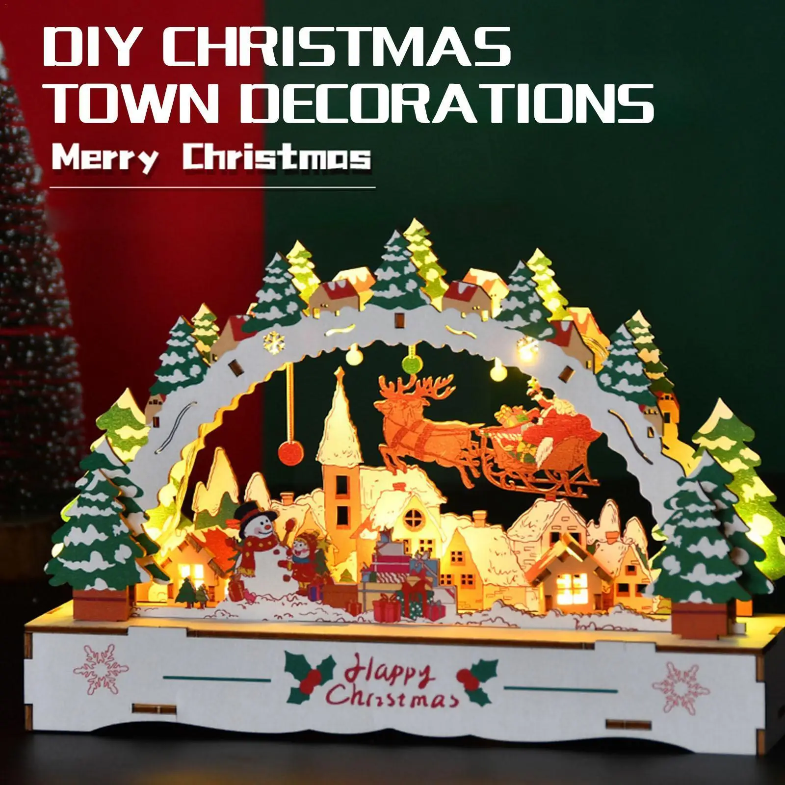 Рождественская светодиодная подсветка для дома 2022, украшение для рождественской елки, Рождество, Новый год 2023, E3V6
Рождественская светодиодная подсветка для дома 2022, украшение для рождественской елки, Рождество, Новый год 2023, E3V6