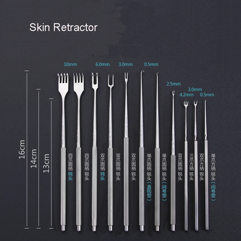 Shi Qiang Double Eyelid Eyelid Retractor Eye Bag Retractor Skin Retractor Eye and Nose Cavity Cosmetic Surgery Tool
Shi Qiang Double Eyelid Eyelid Retractor Eye Bag Retractor Skin Retractor Eye and Nose Cavity Cosmetic Surgery Tool
