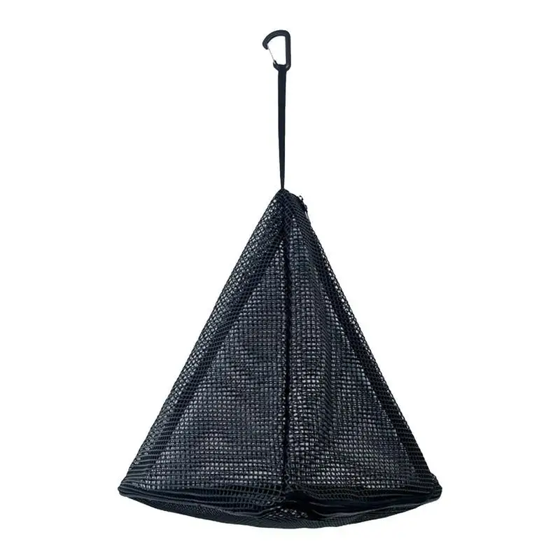 Camping Drying Net Bag PVC Triangle Foldable Grid Drain Breathable With Hook Outdoor Home Picnic RV Hanging Dry Storage Bag
Camping Drying Net Bag PVC Triangle Foldable Grid Drain Breathable With Hook Outdoor Home Picnic RV Hanging Dry Storage Bag
