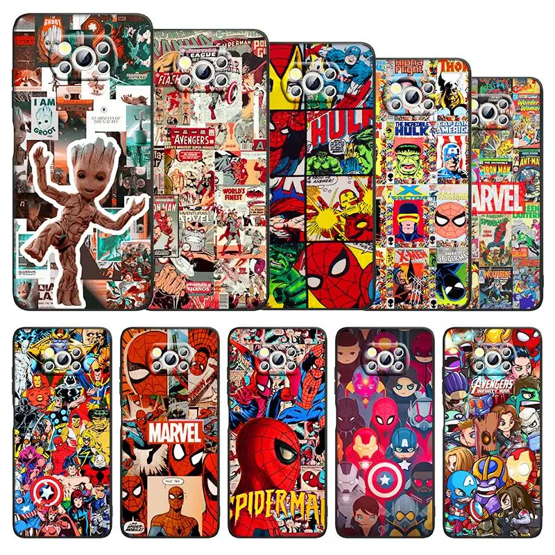 Avengers superhero poster Phone Xiaomi Civi Mi Poco X3 NFC F3 GT M4 M3 M2 X2 F2 Pro C3 F1 Silicone TPU Cover
Avengers superhero poster Phone Xiaomi Civi Mi Poco X3 NFC F3 GT M4 M3 M2 X2 F2 Pro C3 F1 Silicone TPU Cover