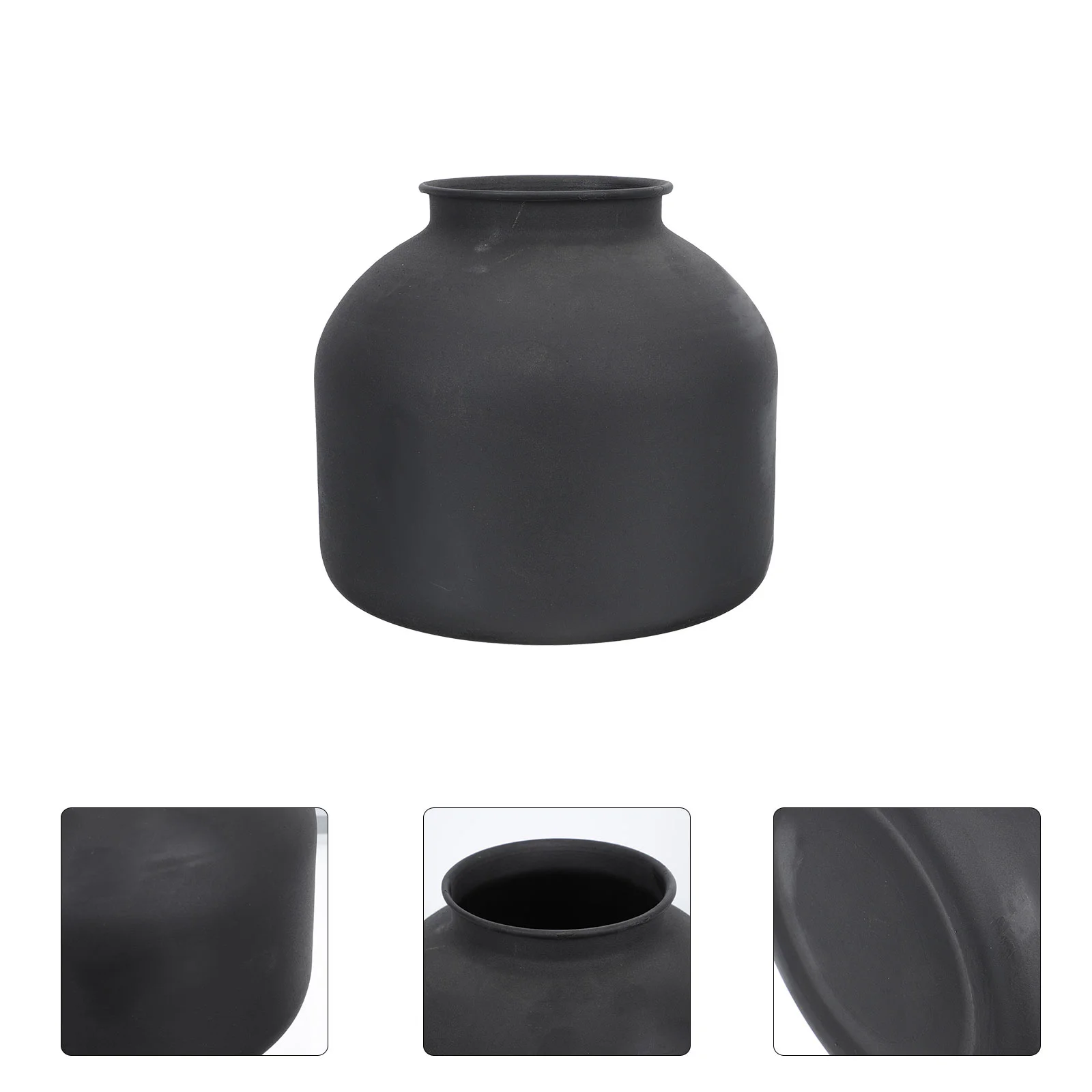 Iron Flower Pot Black Wedding Decor Floral Arrangement Vase Dried Flowerpot Container Ornament Office
Iron Flower Pot Black Wedding Decor Floral Arrangement Vase Dried Flowerpot Container Ornament Office