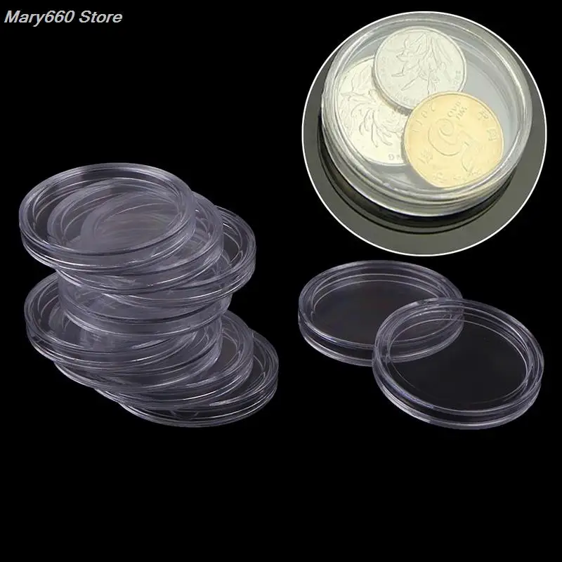 Dia 32mm 10PCS/lot Transparent Small Round Coin Holder Box For Coin Collection Plastic Clear Coin Capsules Box
Dia 32mm 10PCS/lot Transparent Small Round Coin Holder Box For Coin Collection Plastic Clear Coin Capsules Box