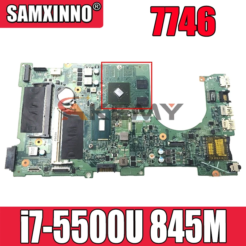 Оригинальная материнская плата для ноутбука DELL Inspiron 7746 i7-5500U GPU 845M системная плата CN-0FR6H6 0FR6H6 14202-1 SR23W N15S-GX1-B-A2 DDR3
Оригинальная материнская плата для ноутбука DELL Inspiron 7746 i7-5500U GPU 845M системная плата CN-0FR6H6 0FR6H6 14202-1 SR23W N15S-GX1-B-A2 DDR3