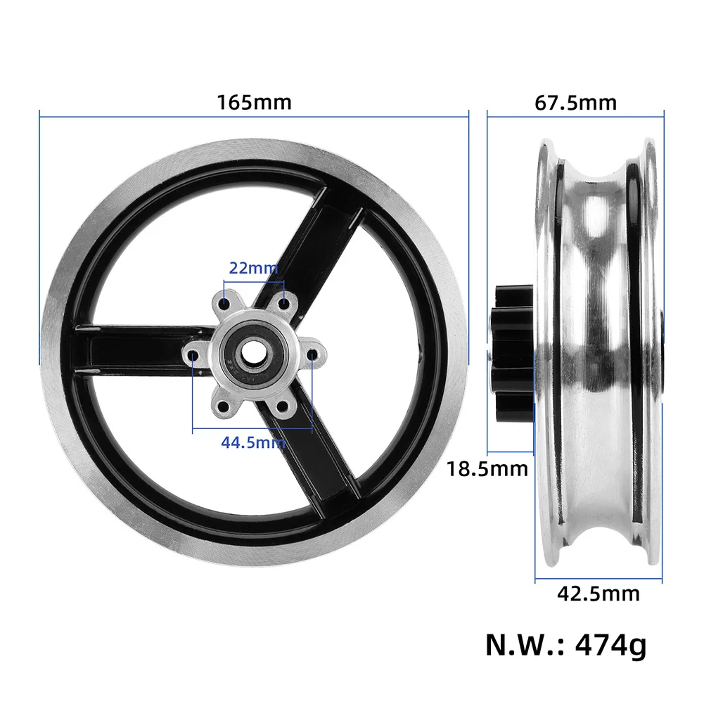 Brand New Outdoor Sports Wheel Hub Wheel Rim Front Hub Replacement Parts 10 Inch 10X2 10X2.125 10X2.25 10X2.5 10x2.5
Brand New Outdoor Sports Wheel Hub Wheel Rim Front Hub Replacement Parts 10 Inch 10X2 10X2.125 10X2.25 10X2.5 10x2.5
