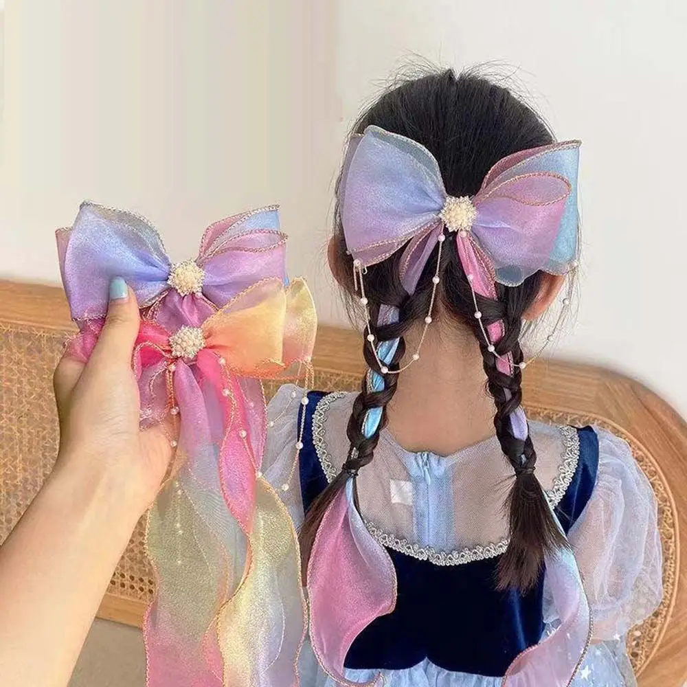 1PC Pearl Edge Ribbon Chiffon Bow Hairpins For Girls Kids Sweet Back Hair Decorate Headband Hair Clip Fashion Hair Accessories
1PC Pearl Edge Ribbon Chiffon Bow Hairpins For Girls Kids Sweet Back Hair Decorate Headband Hair Clip Fashion Hair Accessories
