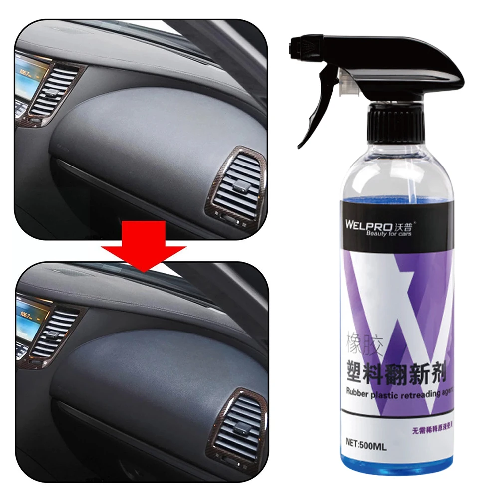 500ML Auto Plastic Refurbish Liquid Car Retreading Cleaning Agent Car Paints Care Polish Nano Anti Waterproof Gloss Seal Coating
500ML Auto Plastic Refurbish Liquid Car Retreading Cleaning Agent Car Paints Care Polish Nano Anti Waterproof Gloss Seal Coating