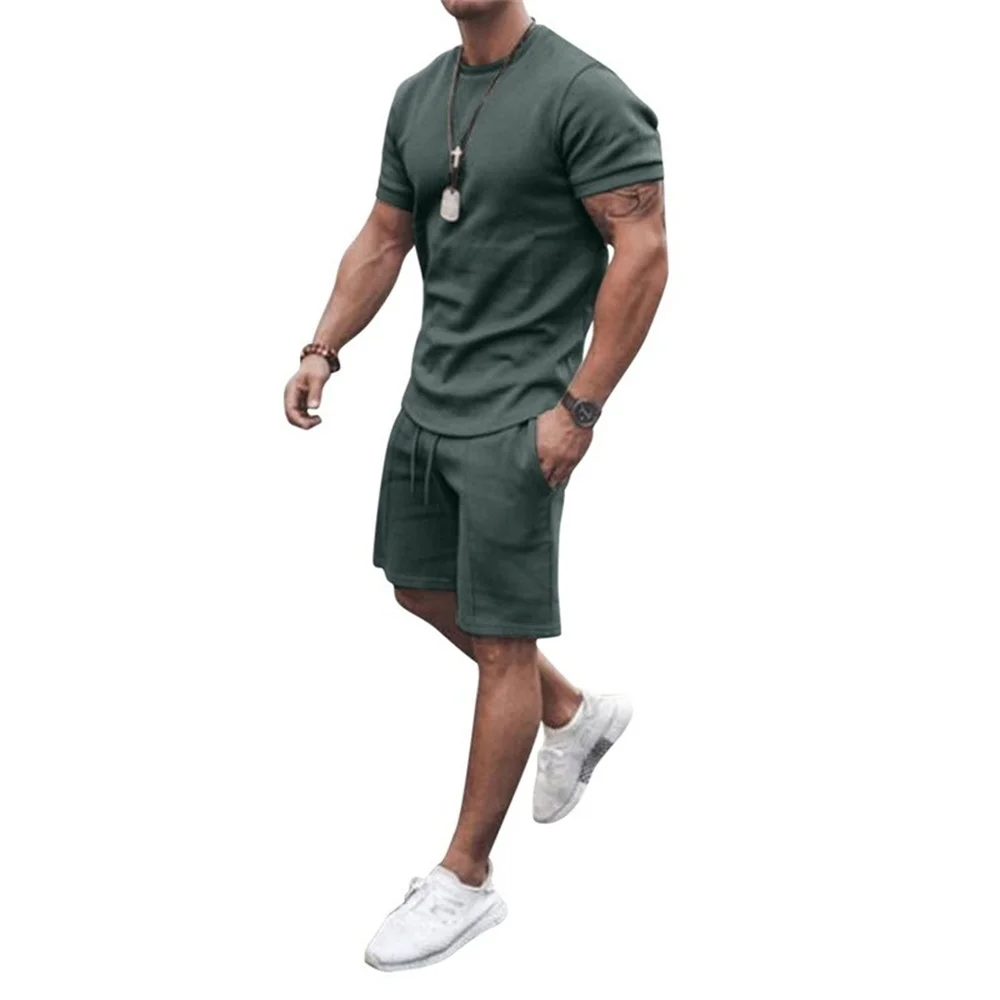 2022 Summer Man Set Tracksuit O-neck Men's Sports Suits T-shirt Man Shorts Two-piece Oversized Men Clothing Sportswear Costume
2022 Summer Man Set Tracksuit O-neck Men's Sports Suits T-shirt Man Shorts Two-piece Oversized Men Clothing Sportswear Costume