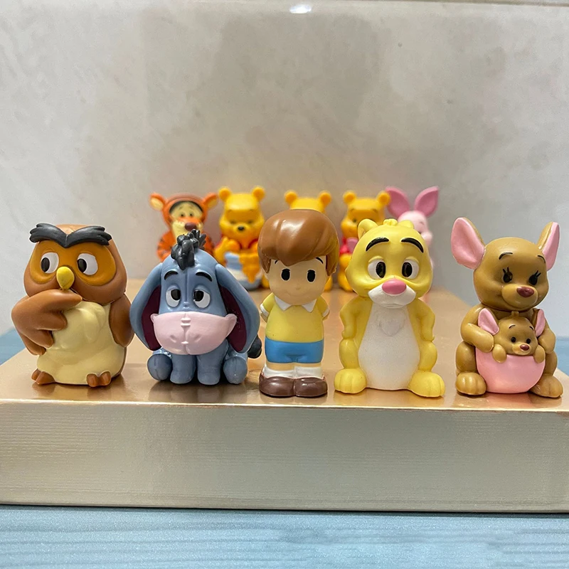 10pcs Disney Toys Winnie The Pooh Piglet Tigger Eeyore Rabbit Owl Anime Action Figures Model Cartoon Collection Doll Set For Kid
10pcs Disney Toys Winnie The Pooh Piglet Tigger Eeyore Rabbit Owl Anime Action Figures Model Cartoon Collection Doll Set For Kid