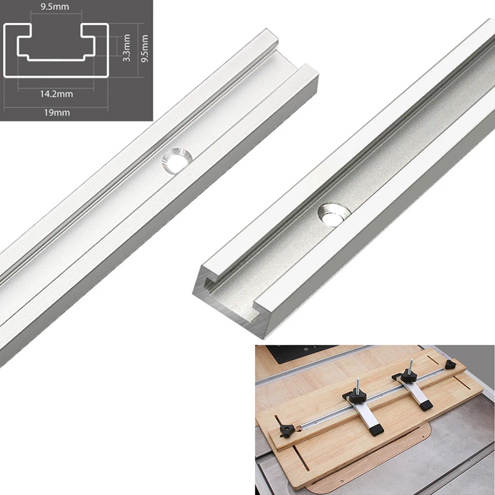 Woodworking New Type T-Slot Track Aluminium Alloy 300-600mm T-Track T-Slot Miter Jig Tools For Woodworking Router Hand Tools
Woodworking New Type T-Slot Track Aluminium Alloy 300-600mm T-Track T-Slot Miter Jig Tools For Woodworking Router Hand Tools