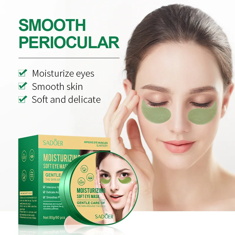 60PC Moisturizing Eye Patches Crystal Collagen Eye Mask Anti-Wrinkle Anti Aging Eye Skin Care Patch Dilute Fine Lines Mask TSLM1
60PC Moisturizing Eye Patches Crystal Collagen Eye Mask Anti-Wrinkle Anti Aging Eye Skin Care Patch Dilute Fine Lines Mask TSLM1