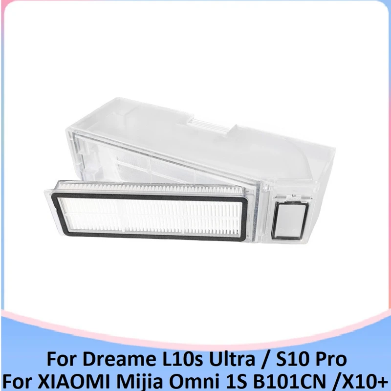 Dust Box Filters For Dreame L10S Ultra /S10 Plus/W10S Pro & For XIAOMI Mijia Omni 1S B101CN / X10+Robot Vacuum Cleaner Trash Box
Dust Box Filters For Dreame L10S Ultra /S10 Plus/W10S Pro & For XIAOMI Mijia Omni 1S B101CN / X10+Robot Vacuum Cleaner Trash Box