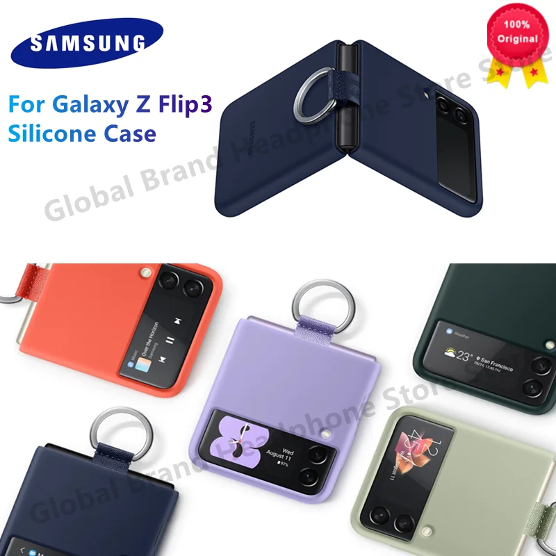 100% оригинальный силиконовый чехол для Samsung Galaxy Z Flip3 с кольцом, мягкий модный силиконовый чехол с кольцом для флипа 3, чехол для телефона
100% оригинальный силиконовый чехол для Samsung Galaxy Z Flip3 с кольцом, мягкий модный силиконовый чехол с кольцом для флипа 3, чехол для телефона