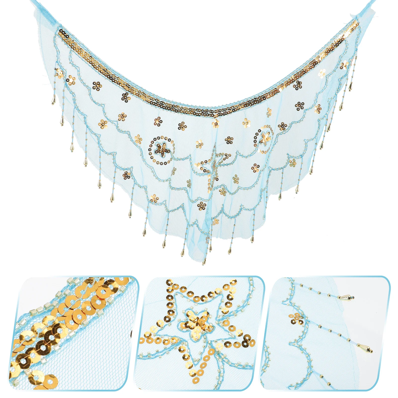 Exquisite Women Veil Dance Performance Decor Supply Party Use Ornament Veil Garment Accessory
Exquisite Women Veil Dance Performance Decor Supply Party Use Ornament Veil Garment Accessory