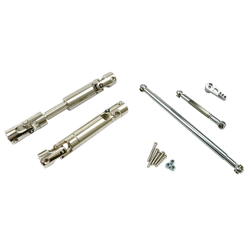 Metal CVD Universal Drive Shaft With Steering Pull Rod Servo Link Rod For MN86S MN86 MN86KS MN86K MN G500 1/12 RC Car 
Metal CVD Universal Drive Shaft With Steering Pull Rod Servo Link Rod For MN86S MN86 MN86KS MN86K MN G500 1/12 RC Car