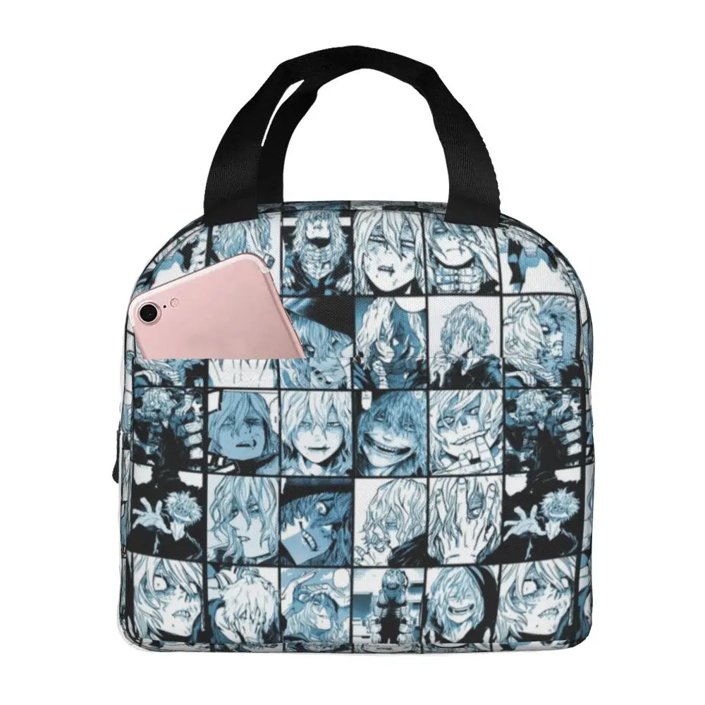 Shigaraki Collage Lunch Bags Portable Insulated Canvas Cooler Bags My Hero Academia Thermal Food Picnic Tote for Women Kids
Shigaraki Collage Lunch Bags Portable Insulated Canvas Cooler Bags My Hero Academia Thermal Food Picnic Tote for Women Kids