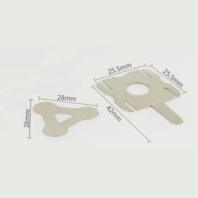Three-cell four-cell lithium battery nickel sheet forming special tool nickel-plated steel nickel strip
Three-cell four-cell lithium battery nickel sheet forming special tool nickel-plated steel nickel strip