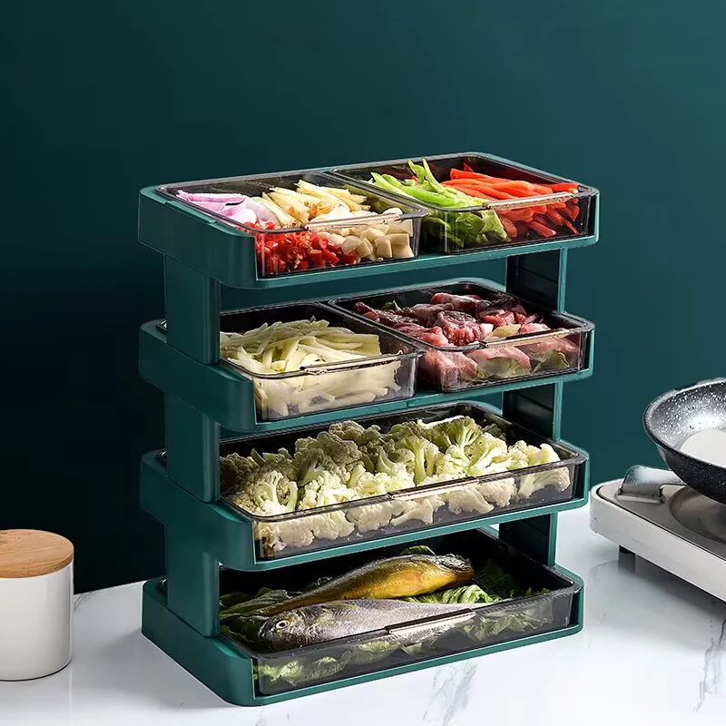 GIANXI Kitchen Shelf Multilayer Vegetable Shelves Multifunctional Floor Miscellaneous Storage Rack Kitchen Accessories
GIANXI Kitchen Shelf Multilayer Vegetable Shelves Multifunctional Floor Miscellaneous Storage Rack Kitchen Accessories