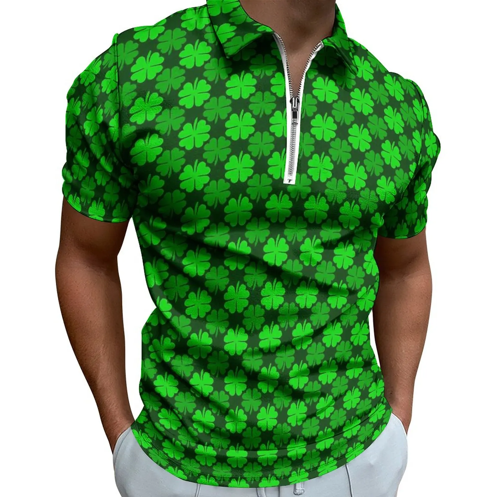 St Patricks Day Casual Polo Shirts Shamrock Print T-Shirts Male Short-Sleeved Pattern Shirt Summer Streetwear Oversized Clothes
St Patricks Day Casual Polo Shirts Shamrock Print T-Shirts Male Short-Sleeved Pattern Shirt Summer Streetwear Oversized Clothes