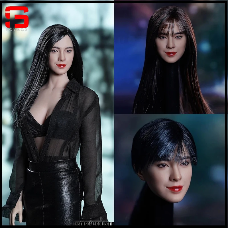 SUPER DUCK SDH029 1/6 Joey Wong Head Sculpt Long Hair Head Carving Model Fit 12'' TBLeague PH Suntan Action Figure Body In Stock
SUPER DUCK SDH029 1/6 Joey Wong Head Sculpt Long Hair Head Carving Model Fit 12'' TBLeague PH Suntan Action Figure Body In Stock