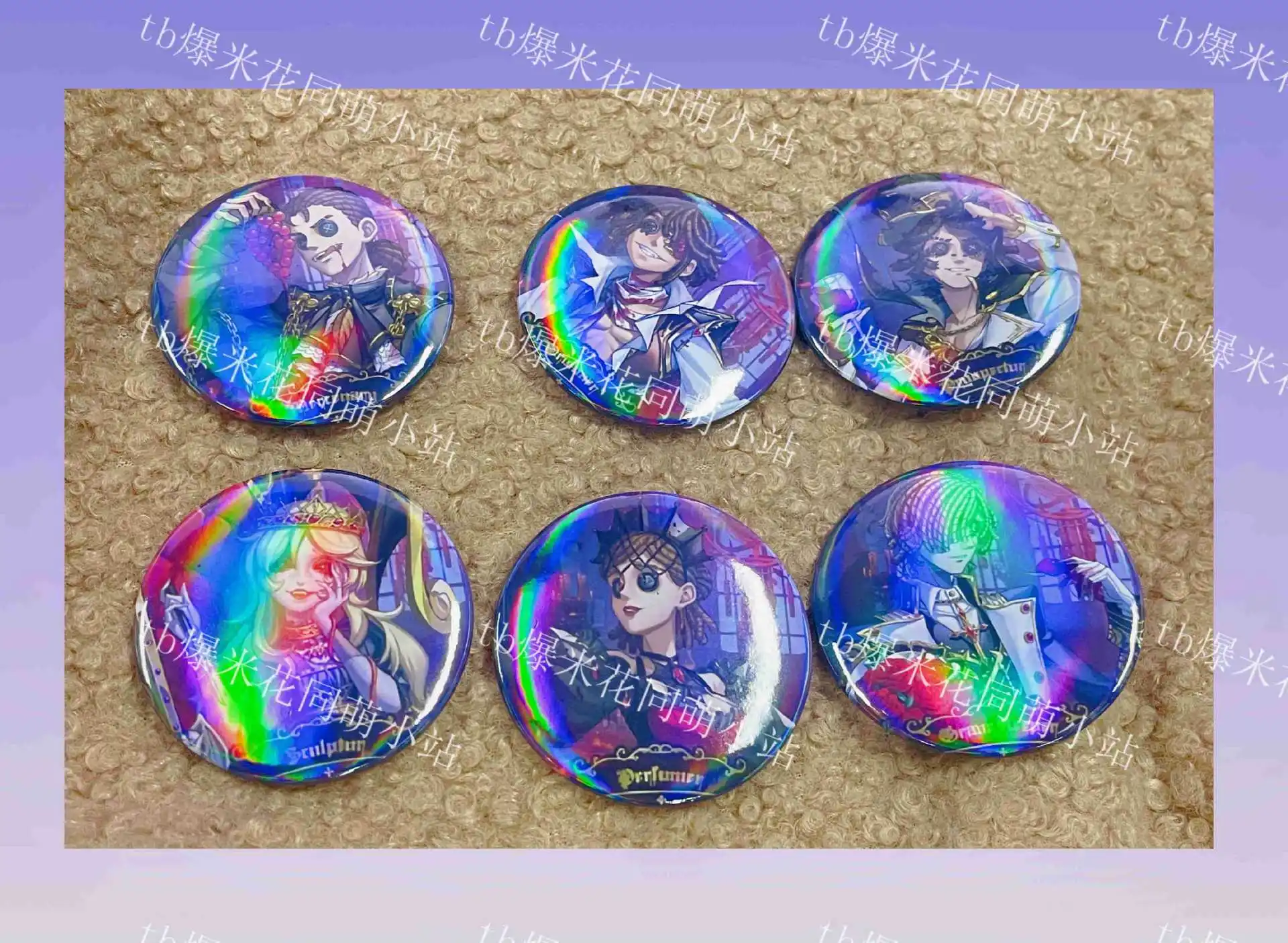 6CM Anime Identity Ⅴ Figure Luca Balsa Andrew Kress Cosplay Cute Cartoon Metal Badge Kawaii Bag Pins Fans Xmas Gifts Brooch
6CM Anime Identity Ⅴ Figure Luca Balsa Andrew Kress Cosplay Cute Cartoon Metal Badge Kawaii Bag Pins Fans Xmas Gifts Brooch