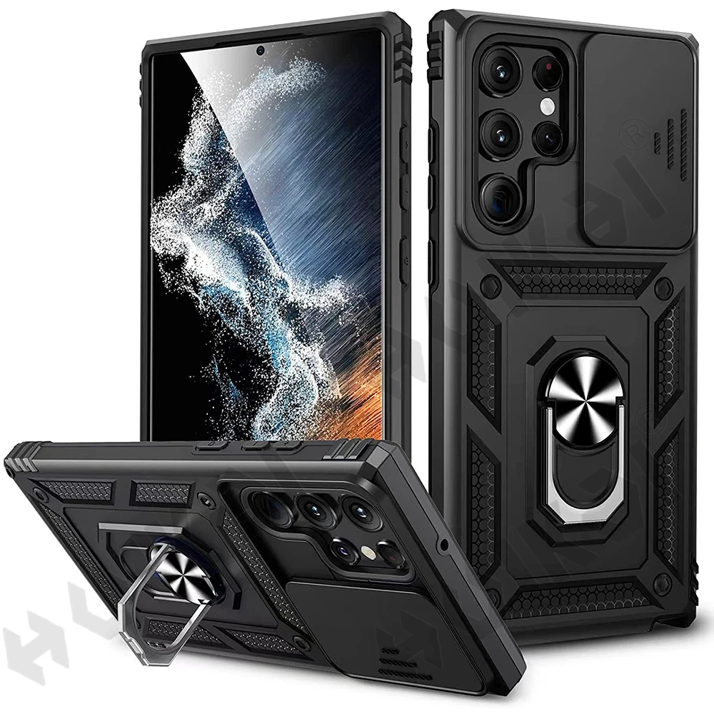 Case For Samsung Galaxy S22 S21 S20 S10 FE Ultra Plus A13 A52 A72 A32 5G Slide Stand Kickstand Ring Camera Military Grade Cover
Case For Samsung Galaxy S22 S21 S20 S10 FE Ultra Plus A13 A52 A72 A32 5G Slide Stand Kickstand Ring Camera Military Grade Cover