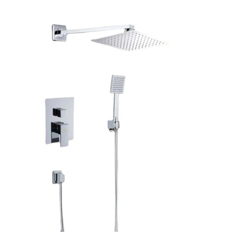 Concealed Bathroom In-wall Embedded Hidden Embedded Box Mixing Valve Take A Shower Rainforest Bathing Shower Set Faucet
Concealed Bathroom In-wall Embedded Hidden Embedded Box Mixing Valve Take A Shower Rainforest Bathing Shower Set Faucet