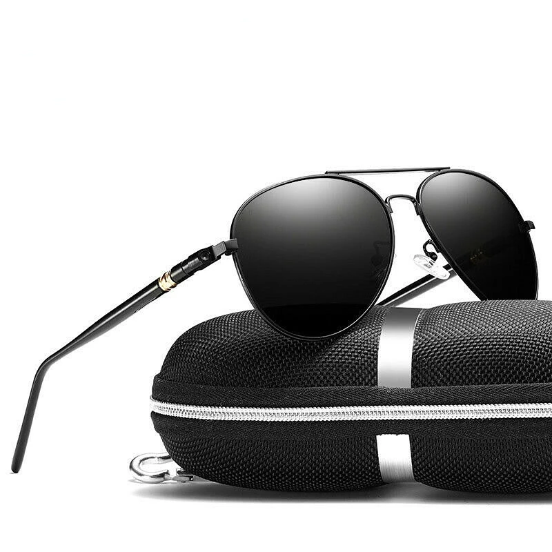 AORON Men Polarized Sunglasses Retro Classic Pilot Glasses Brand Goggoles Leisure UV400 Protection Metal Frame Oculos de sol
AORON Men Polarized Sunglasses Retro Classic Pilot Glasses Brand Goggoles Leisure UV400 Protection Metal Frame Oculos de sol
