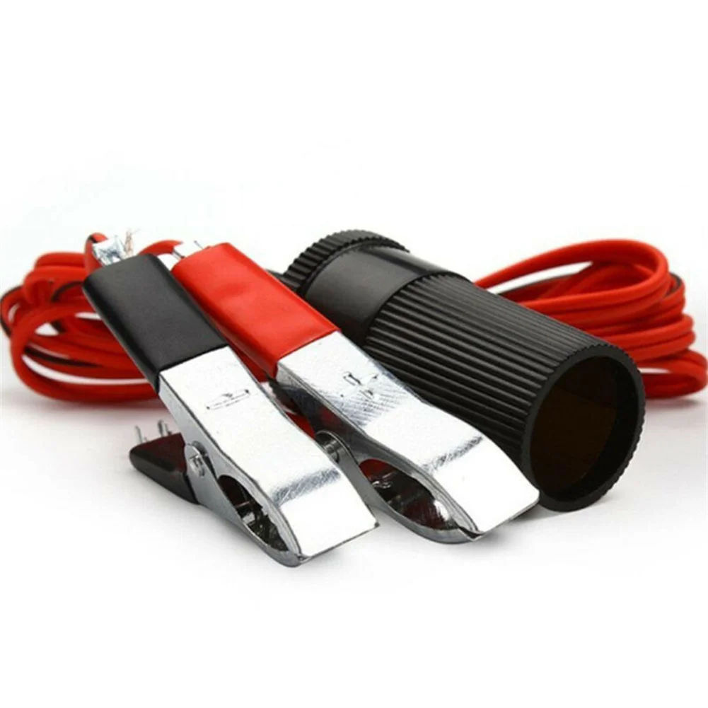 Newest 12 Volt Cigar Lighter Car Battery Clips 12V Adapter Battery Clamp Car Cigar Lighter Socket Socket Cable
Newest 12 Volt Cigar Lighter Car Battery Clips 12V Adapter Battery Clamp Car Cigar Lighter Socket Socket Cable