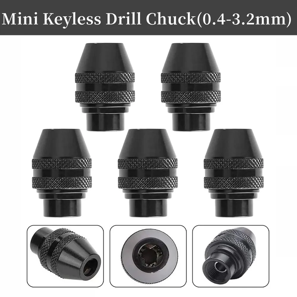 5Pcs Multi Quick Change Keyless Chuck Universal Chuck Replacement For Dremel 4486 Rotary Tools 3000 4000 7700 8200
5Pcs Multi Quick Change Keyless Chuck Universal Chuck Replacement For Dremel 4486 Rotary Tools 3000 4000 7700 8200