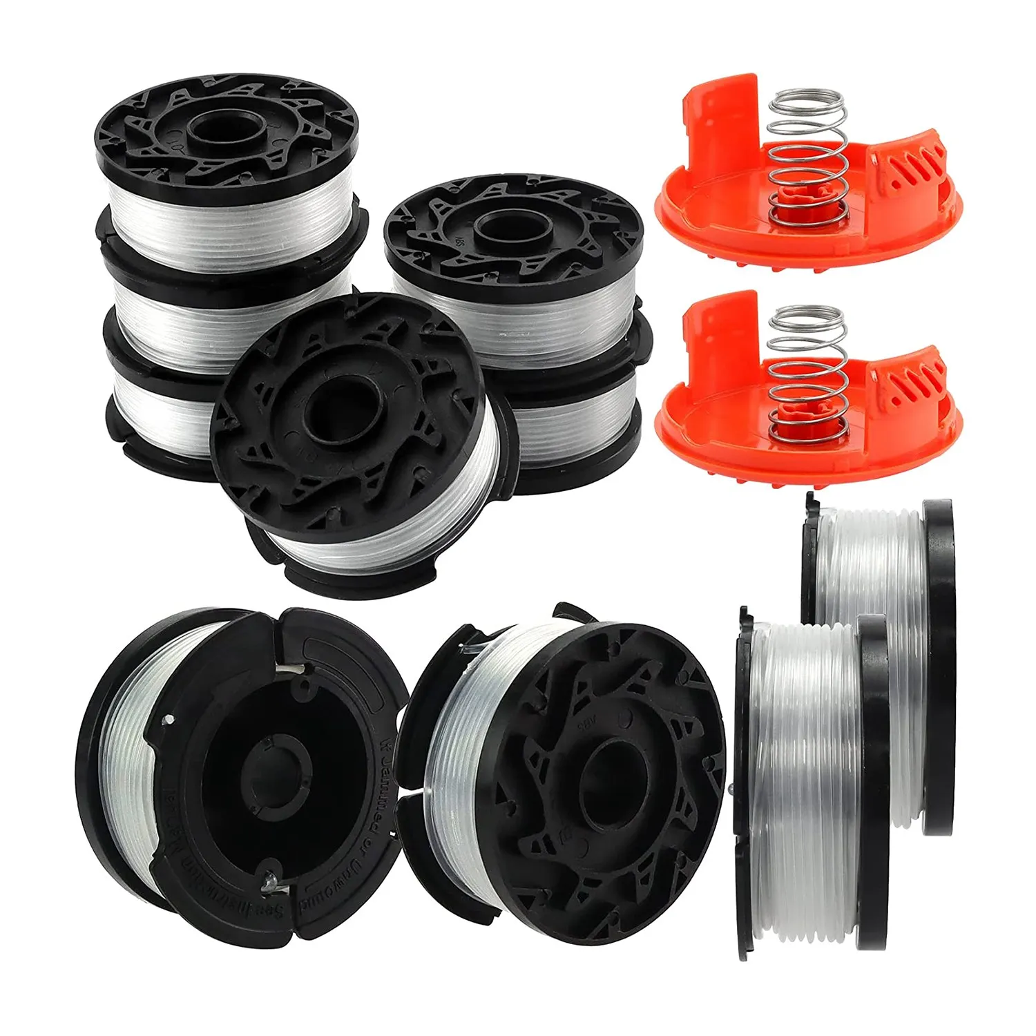 AF 100 Trimmer Line Replacement AF-100 for Black and Decker with 385022-03 Trimmer Line Cap and Spring
AF 100 Trimmer Line Replacement AF-100 for Black and Decker with 385022-03 Trimmer Line Cap and Spring