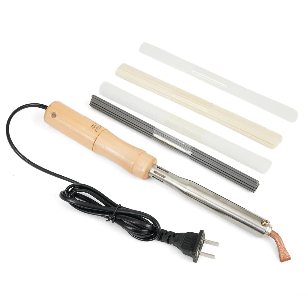 75W Iron Plastic Welding Kit For Repair TPO TEO PP In Car Bumpers Rod Mesh Auto Welder Electric Soldering Iron + Welding Rods
75W Iron Plastic Welding Kit For Repair TPO TEO PP In Car Bumpers Rod Mesh Auto Welder Electric Soldering Iron + Welding Rods