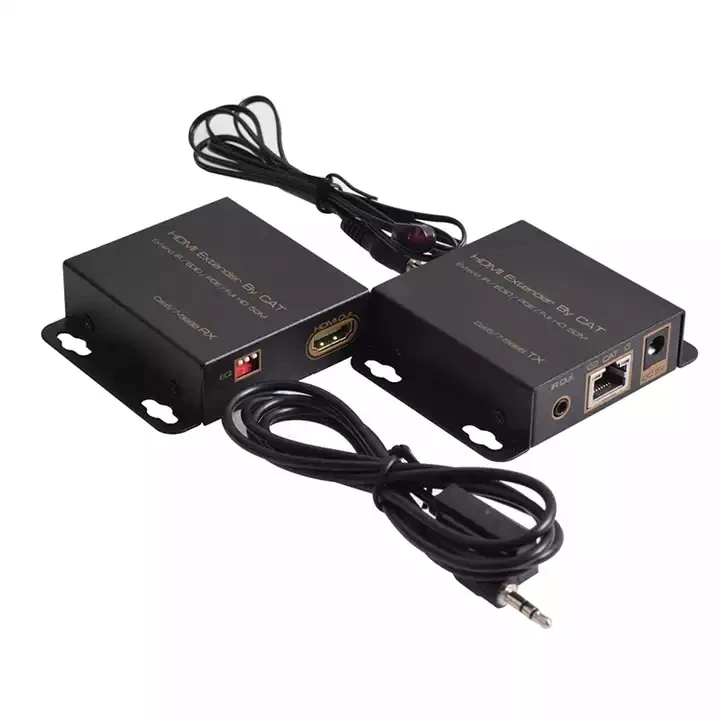 HDMI Extender 1080p 3D HDMI Extender Transmitter Receiver over Cat 5e/cat6 RJ45 Ethernet with IR Control
HDMI Extender 1080p 3D HDMI Extender Transmitter Receiver over Cat 5e/cat6 RJ45 Ethernet with IR Control
