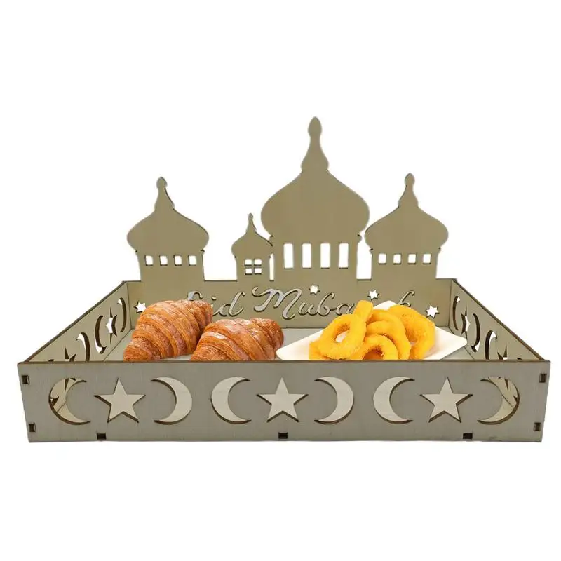 Islamic Party Supplies 2023 Eid Al Adha Kareem Eid Wooden Eid Festival Food Tray EID Decoration For Home Cake Display Gifts
Islamic Party Supplies 2023 Eid Al Adha Kareem Eid Wooden Eid Festival Food Tray EID Decoration For Home Cake Display Gifts