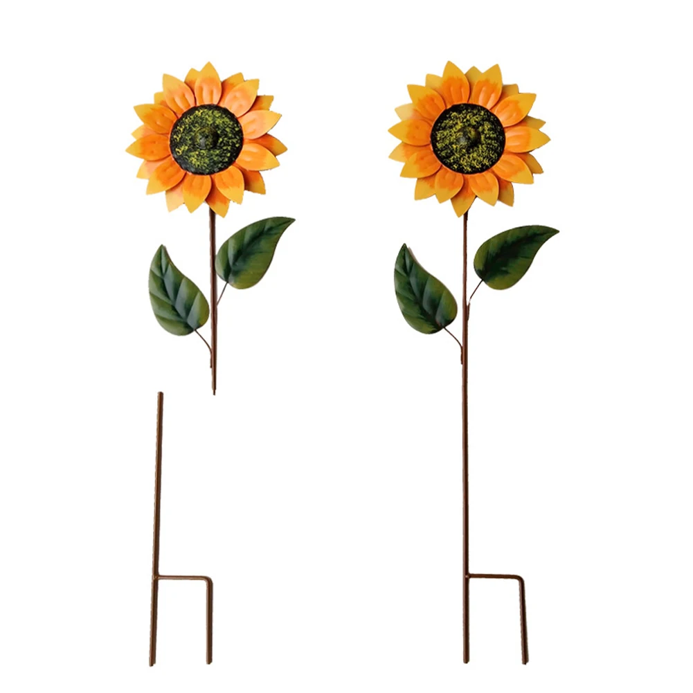 Sunflower Windmill Rotating Sunflower Wind Spinner With Stake Standing Lawn Flower Metal Pinwheel Outdoor Garden Decor Kids Toy
Sunflower Windmill Rotating Sunflower Wind Spinner With Stake Standing Lawn Flower Metal Pinwheel Outdoor Garden Decor Kids Toy