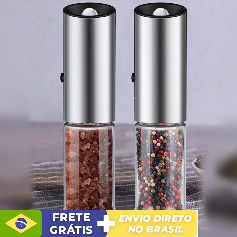 Rechargeable Electric Pepper and Sal Grinder
Rechargeable Electric Pepper and Sal Grinder