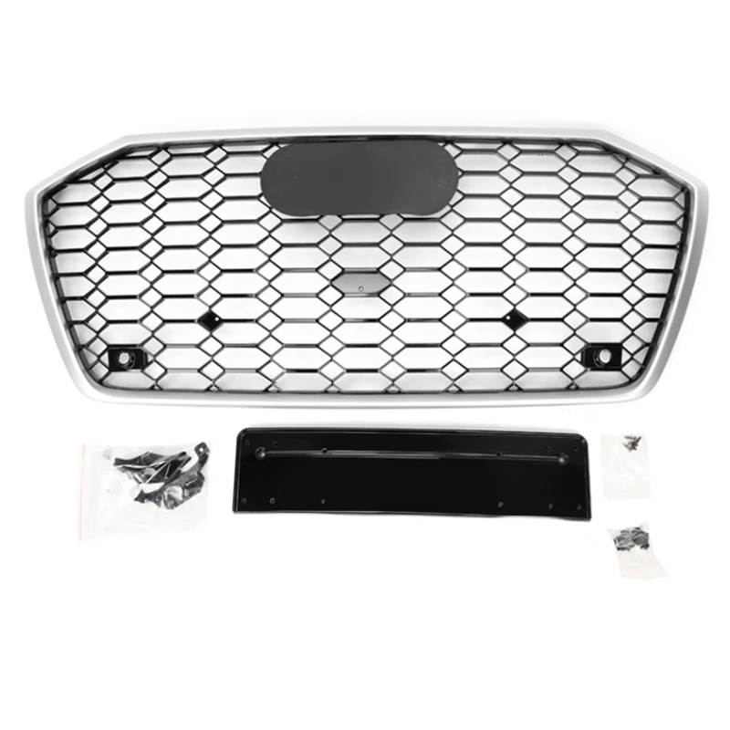 Car Front Bumper Grill Center Grille for Audi A6/S6 C8 2019 2020 (Refit for RS6 Style) Car-Styling Accessories
Car Front Bumper Grill Center Grille for Audi A6/S6 C8 2019 2020 (Refit for RS6 Style) Car-Styling Accessories