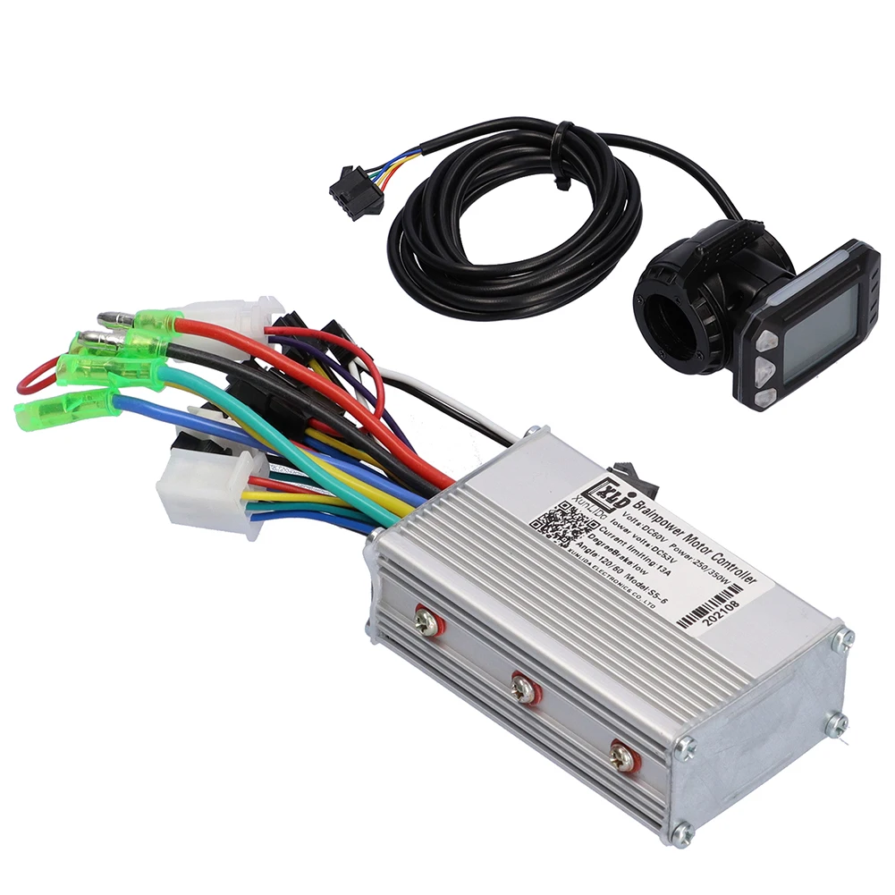 60V 250W/350W Brushless Controller Kit with LCD Meter for Electric Bicycle E-Bike Electric Scooter Accessories Easy to Install
60V 250W/350W Brushless Controller Kit with LCD Meter for Electric Bicycle E-Bike Electric Scooter Accessories Easy to Install
