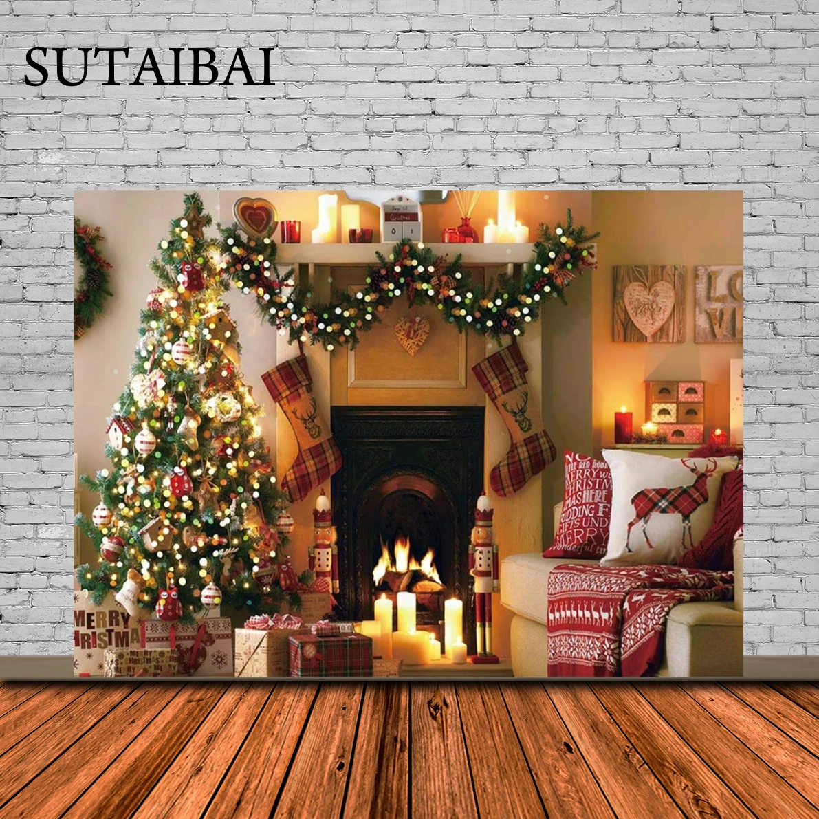 Christmas Fireplace Photography Backdrop Supplies for Newborn Kids Birthday Party Baby Shower Merry Xmas Home Decors
Christmas Fireplace Photography Backdrop Supplies for Newborn Kids Birthday Party Baby Shower Merry Xmas Home Decors