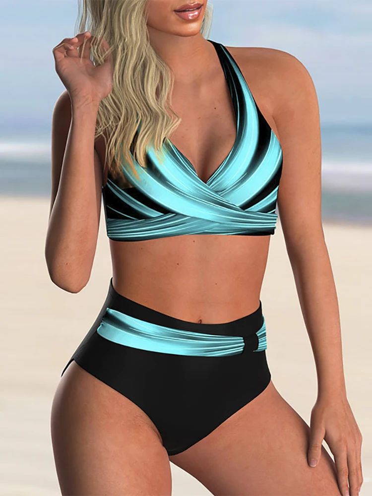 Bikini 2022 Woman Cross Mid-Waist Two Pieces Women Swimsuit Brazilian Beachwear Summer Beach Sexy Push Up Padded Bra Bikinis Set
Bikini 2022 Woman Cross Mid-Waist Two Pieces Women Swimsuit Brazilian Beachwear Summer Beach Sexy Push Up Padded Bra Bikinis Set