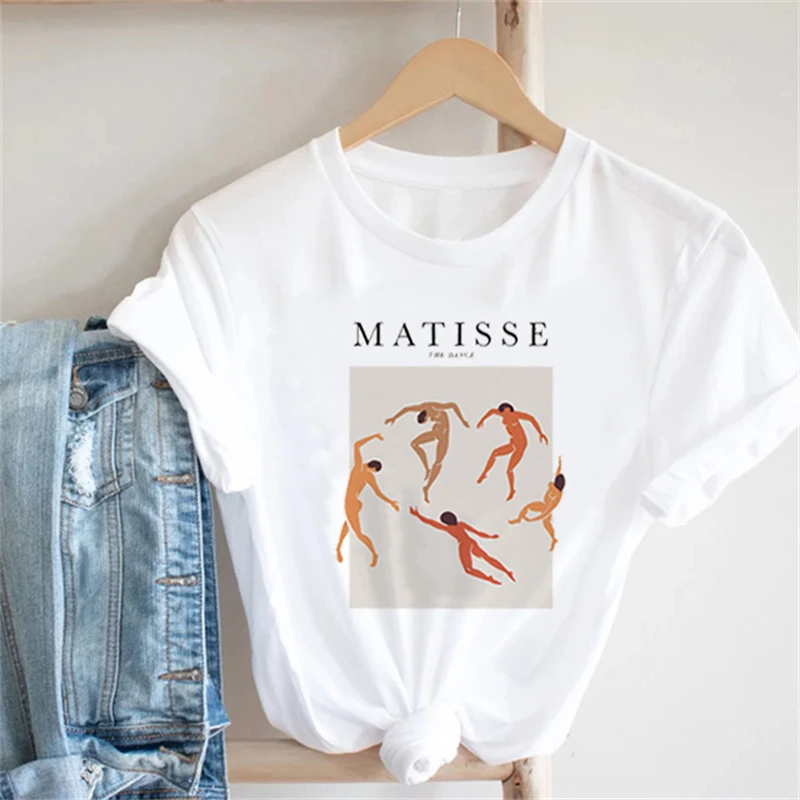 Cartoon Art Print Ladies 90s Fashion Trend Spring Summer Fashion Clothing Print T Shirt Top Women White Loose Crew Neck T Shirt.
Cartoon Art Print Ladies 90s Fashion Trend Spring Summer Fashion Clothing Print T Shirt Top Women White Loose Crew Neck T Shirt.