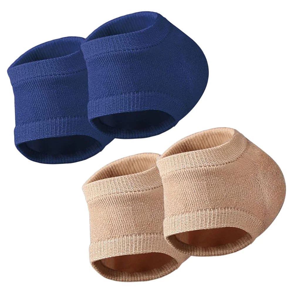 2 Pairs Heel Protector Supple Gel Socks Ladies Soft Rubber Covers Polyester Men Women
2 Pairs Heel Protector Supple Gel Socks Ladies Soft Rubber Covers Polyester Men Women