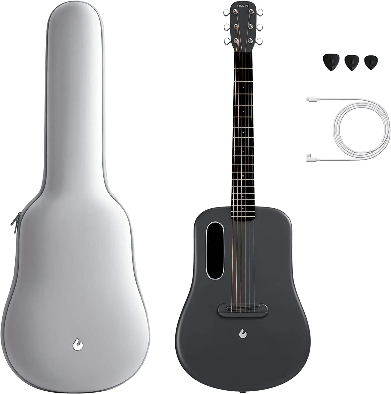 LAVA ME 3 Carbon Fiber Smartguitar 36 inch With Multi-touch Display Integrated With Space Bag
LAVA ME 3 Carbon Fiber Smartguitar 36 inch With Multi-touch Display Integrated With Space Bag
