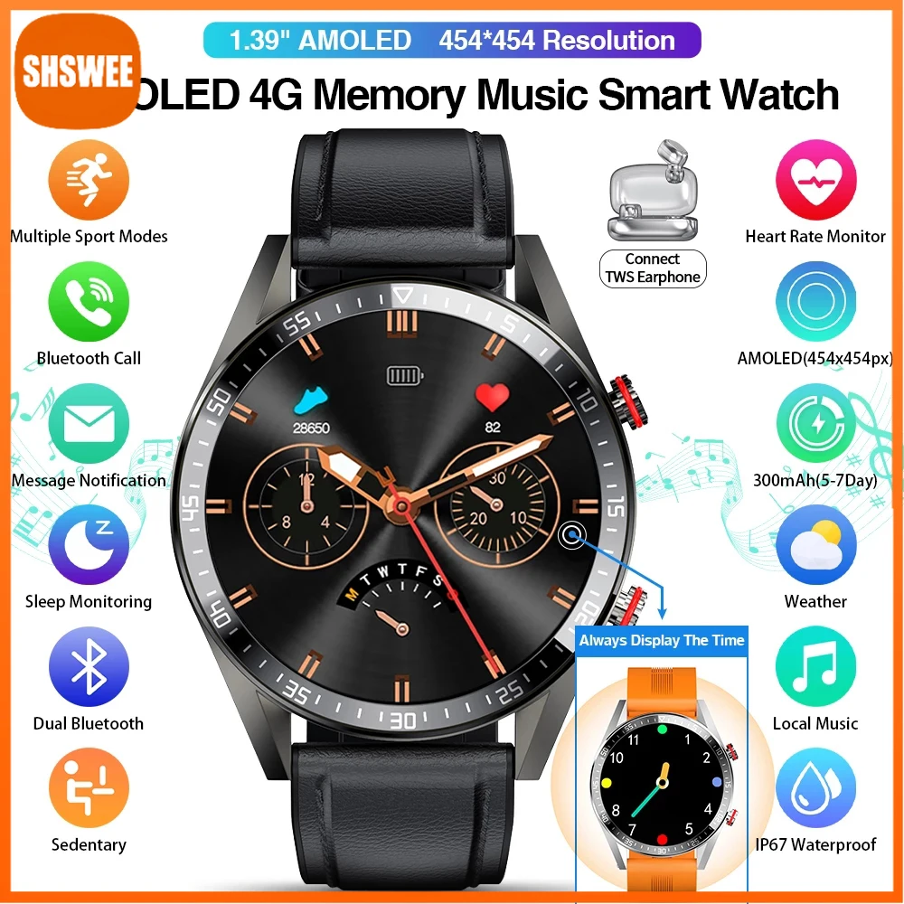 For Huawei Xiaomi Screen Smart Watch Always Display The Time Bluetooth Call Local Music Smartwatch For Men Android TWS Earphones
For Huawei Xiaomi Screen Smart Watch Always Display The Time Bluetooth Call Local Music Smartwatch For Men Android TWS Earphones