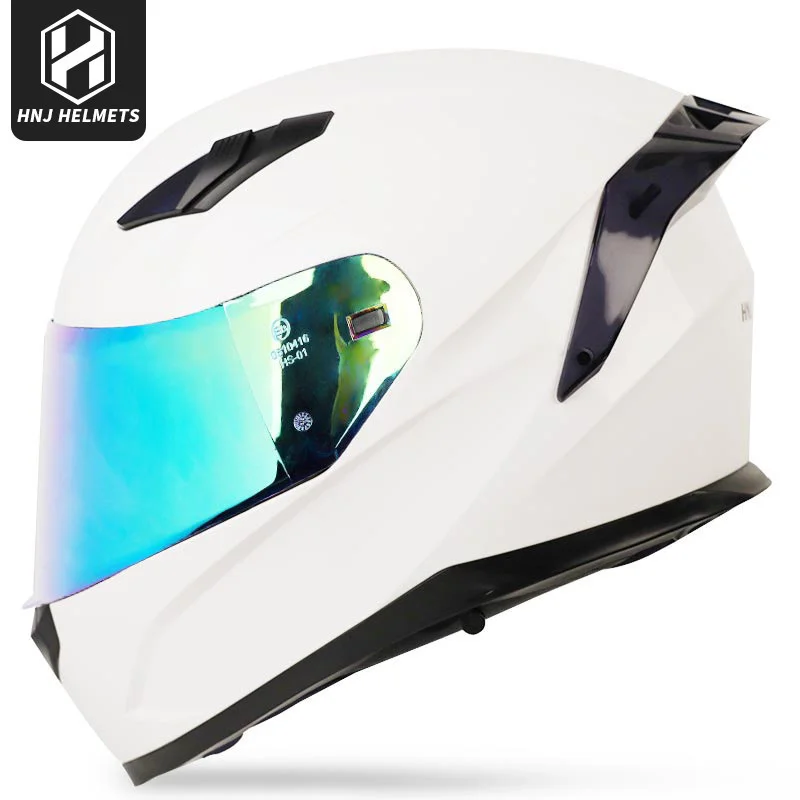 

HNJ DOT approved summer motorcycle helmet Full Face Motocross Scooter Casque Hors Route Moto Casco Integral For Man