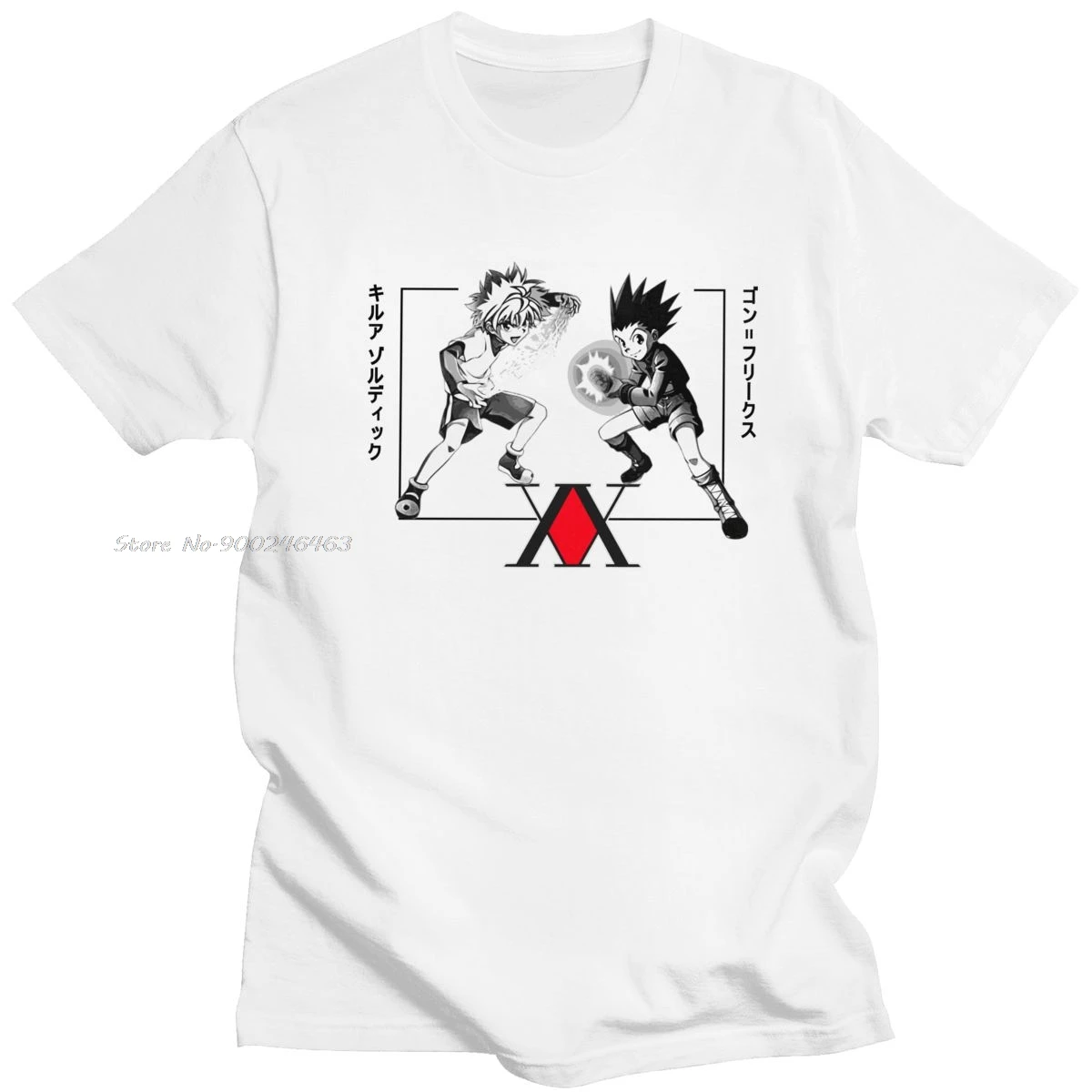 Unique Male Gon Freecss Killua Zoldyck Tee shirt Short Sleeved Cotton T-shirt Hunter x Hunter HxH Anime Tshirt Streetwear
Unique Male Gon Freecss Killua Zoldyck Tee shirt Short Sleeved Cotton T-shirt Hunter x Hunter HxH Anime Tshirt Streetwear