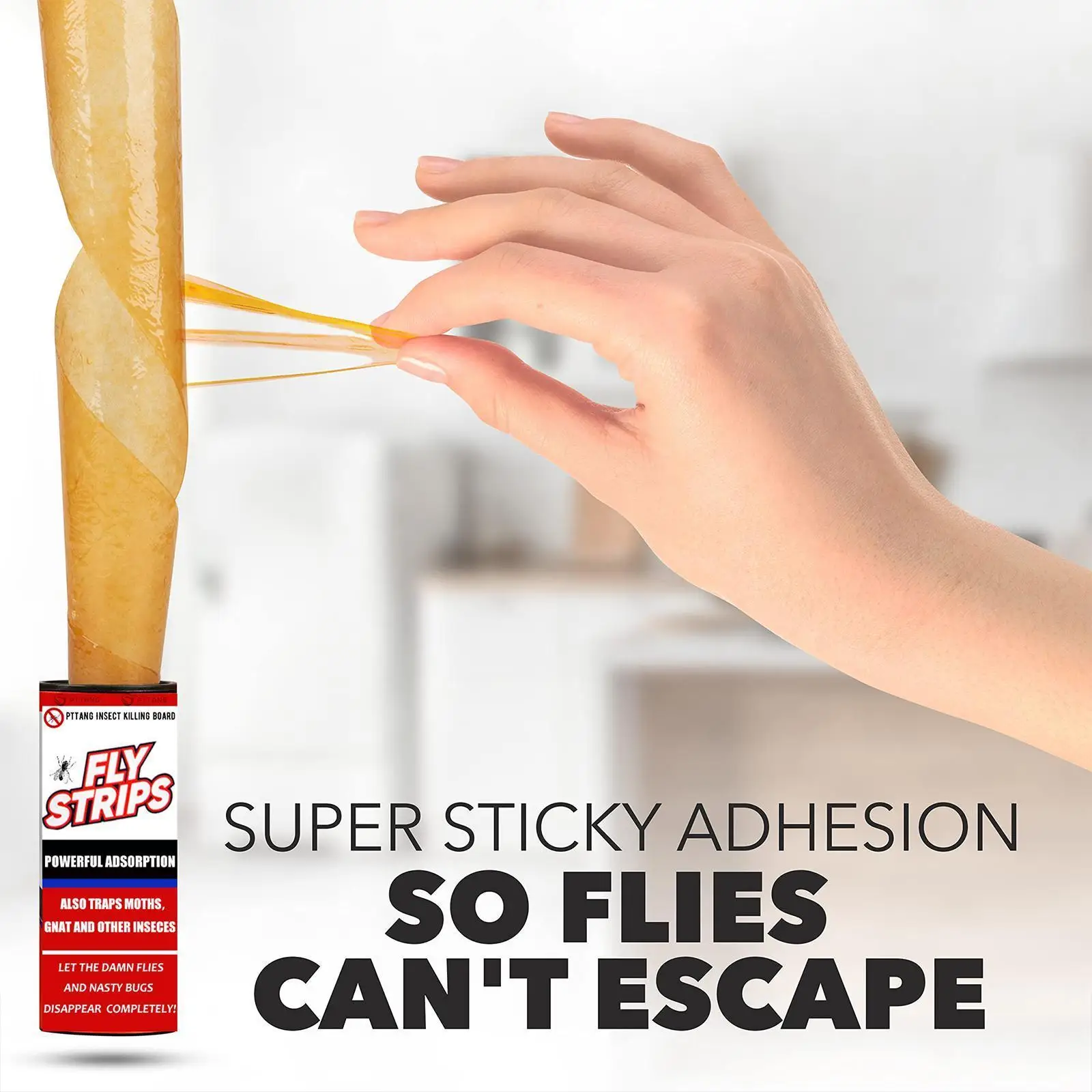 360° Household Sticky Insect Stickers Sticky Traps Catching Fly Insect Flying Multiple Bugs Trap Control Sticker D0o9 
360° Household Sticky Insect Stickers Sticky Traps Catching Fly Insect Flying Multiple Bugs Trap Control Sticker D0o9