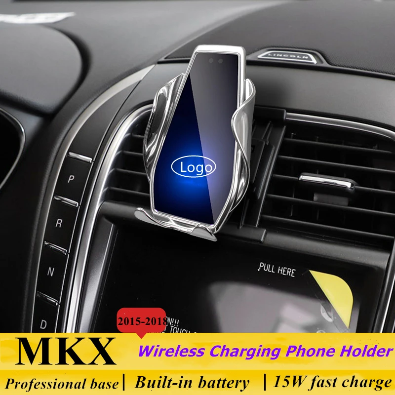 Dedicated for Lincoln MKX 2015-2018 Car Phone Holder 15W Qi Wireless Charger for iPhone Xiaomi Samsung Huawei Universal
Dedicated for Lincoln MKX 2015-2018 Car Phone Holder 15W Qi Wireless Charger for iPhone Xiaomi Samsung Huawei Universal