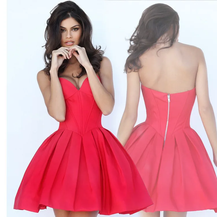 2022 Spring Summer Women A Line Mini Dress New Look Women's Clothing Sexy V-neck Sleeveless Dress Backless Strapless
2022 Spring Summer Women A Line Mini Dress New Look Women's Clothing Sexy V-neck Sleeveless Dress Backless Strapless