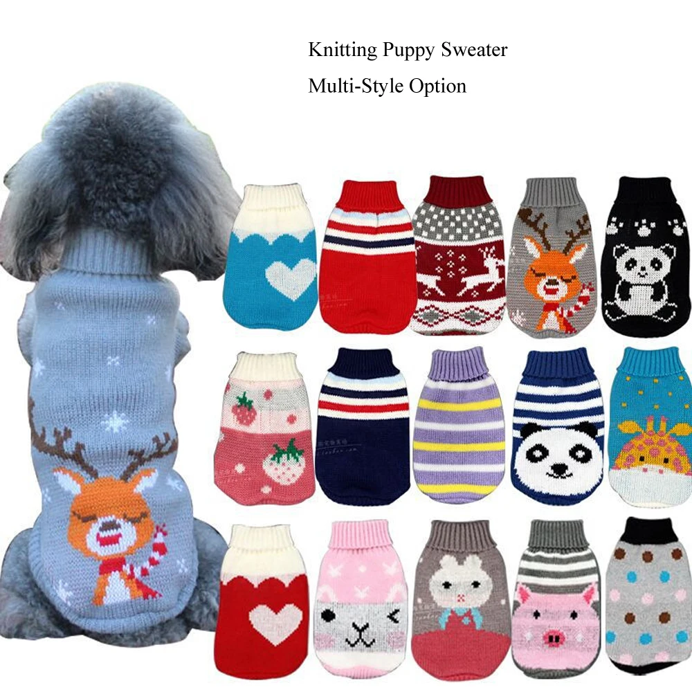 Warm Fashion Dog Clothes For Small Medium Puppies Knitted Cat Sweater Pet Clothing For Chihuahua Costume Coat Jacket WinterCloth
Warm Fashion Dog Clothes For Small Medium Puppies Knitted Cat Sweater Pet Clothing For Chihuahua Costume Coat Jacket WinterCloth
