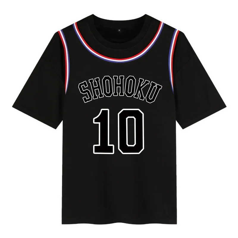 Japanese Anime Slam Dunk T Shirt Shohoku Basket Ball Team Tshirts Sakuragi Hanamichi Print Oversized Unisex Tees Kid100-6XL
Japanese Anime Slam Dunk T Shirt Shohoku Basket Ball Team Tshirts Sakuragi Hanamichi Print Oversized Unisex Tees Kid100-6XL